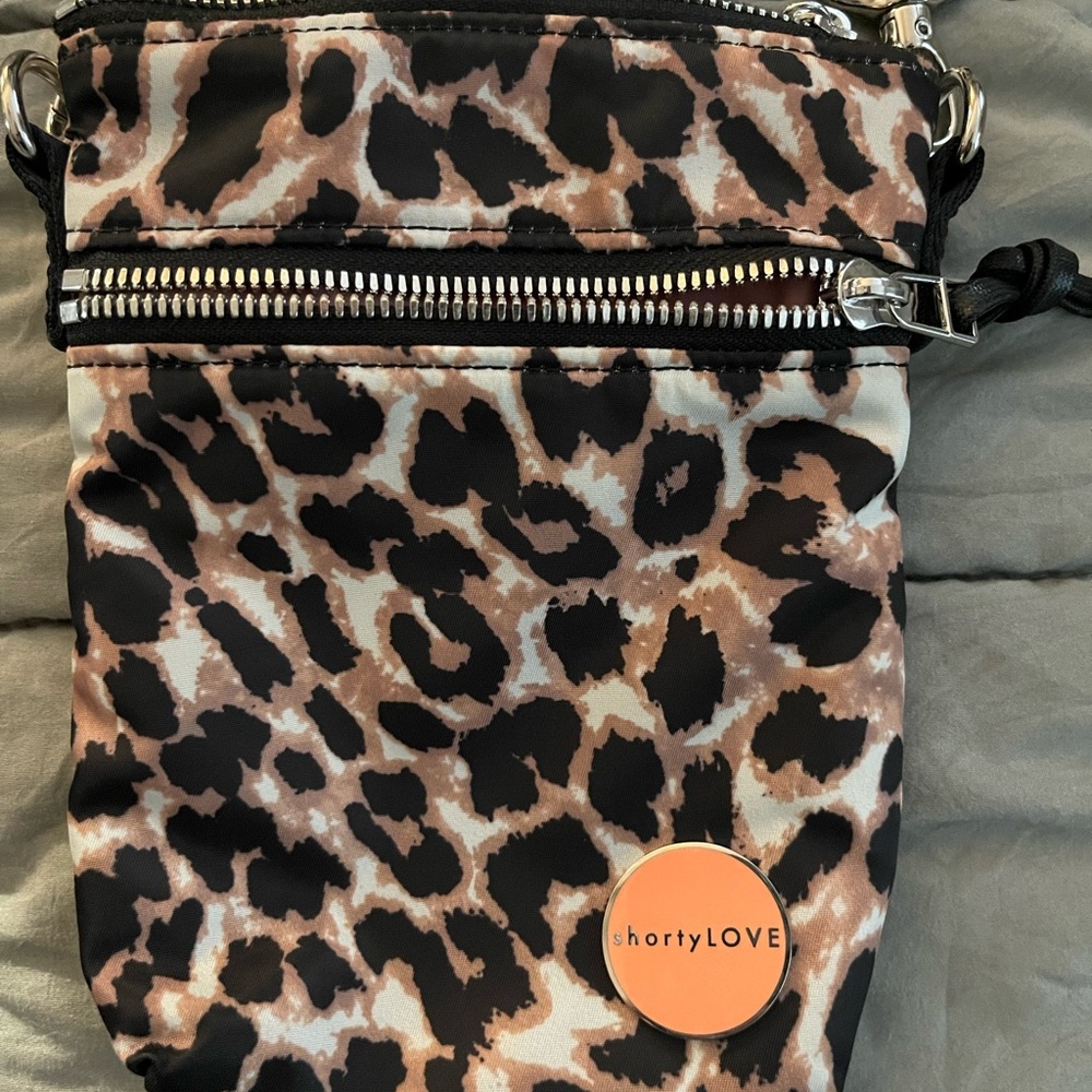 Leopard Print Crossbody Bag